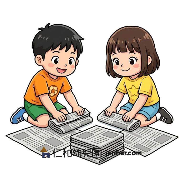 活動 6-36: 整理報紙收納比賽